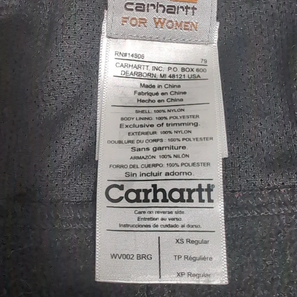 Carhartt for women vest jacket, size XS - Picture 14 of 16